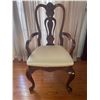 Image 1 : Solid Wood Queen Anne Legs Dining Chair 22Lx19.5Dx40H