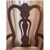 Image 2 : Solid Wood Queen Anne Legs Dining Chair 22Lx19.5Dx40H