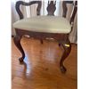 Image 4 : Solid Wood Queen Anne Legs Dining Chair 22Lx19.5Dx40H
