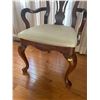 Image 4 : Solid Wood Queen Anne Legs Dining Chair 22Lx19.5Dx40H