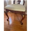 Image 4 : Solid Wood Queen Anne Legs Dining Chair 22Lx19.5Dx40H