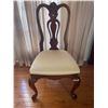 Image 1 : Solid Wood Queen Anne Legs Dining Chair 22Lx19.5Dx40H