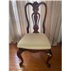 Image 1 : Solid Wood Queen Anne Legs Dining Chair 22Lx19.5Dx40H