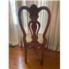 Image 5 : Solid Wood Queen Anne Legs Dining Chair 22Lx19.5Dx40H