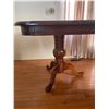 Image 2 : Solid Wood Decorative Dining Table With 2 Leaves 96Lx44Dx31H