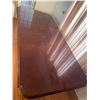 Image 4 : Solid Wood Decorative Dining Table With 2 Leaves 96Lx44Dx31H