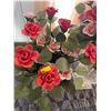 Image 4 : Assorted Collection Of Porcelain Roses In Decorative Vases