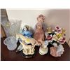 Image 1 : Assorted Collection Of Home Decor - Capodimonte, Crystal Vase, Figurines, Dolls & More