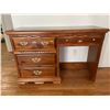 Image 1 : Solid Wood 4 Drawer Desk 50Lx18Dx33H