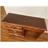 Image 2 : Solid Wood 4 Drawer Desk 50Lx18Dx33H