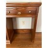 Image 4 : Solid Wood 4 Drawer Desk 50Lx18Dx33H