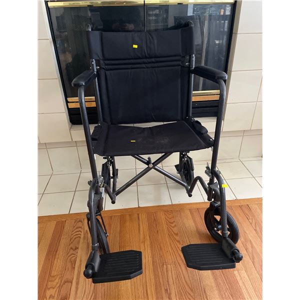 Brand Blue Collapsible Transport Chair Model # B30120