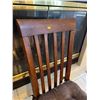 Image 2 : Wooden Kitchen Chair With Seat Pillow 17.5Lx23Dx40H