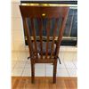 Image 4 : Wooden Kitchen Chair With Seat Pillow 17.5Lx23Dx40H