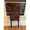 Image 5 : Wooden Kitchen Chair With Seat Pillow 17.5Lx23Dx40H