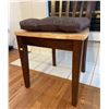 Image 4 : Wooden Kitchen Chair With Seat Pillow 17.5Lx23Dx40H