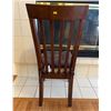 Image 5 : Wooden Kitchen Chair With Seat Pillow 17.5Lx23Dx40H