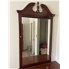 Image 2 : Solid Wood 3 Drawer Dresser With Vanity Mirror 40Lx17Dx32H