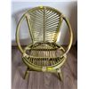 Image 2 : Children's Wicker/Bamboo Chair 20Wx18.5Dx21H  With Jewelry Box