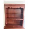 Image 4 : Solid Wood 2 Piece Desk With Shelf