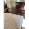 Image 3 : Solid Wood Sleigh Bed With Mattress 64Lx91Dx50H