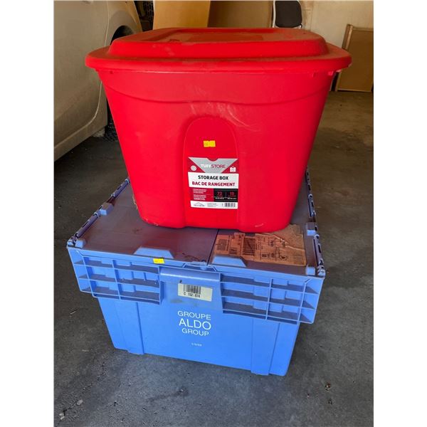 Assorted Collection Of Storage Bins