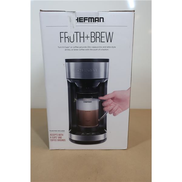 CAFETIÈRE CHEFMAN FROTH+BREW