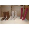 Image 1 : LOT DE 3 BOTTES ASST DE FEMMES -TAILLES ASST