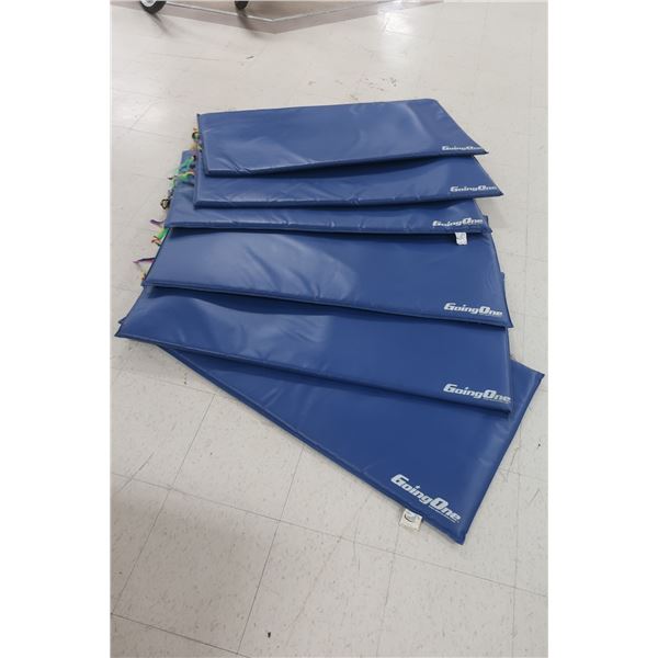 LOT DE 6 TAPIS D'EXERCICE 4'x2' TEL-QUEL