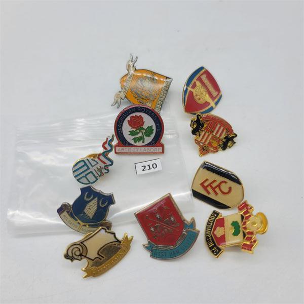 10 British Football Team Pins Badges ebidz.ca