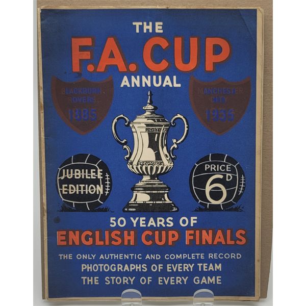 The FA Cup Annual 1885 1935 50 Years of English Cup Finals Jubilee Edition ebidz.ca
