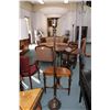 Image 1 : Depression era floor standing torche lamp with glass shade