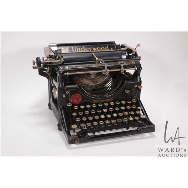 Antique Underwood No. 5 typewriter