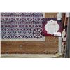 Image 2 : Premium Collection Sizan carpet, poly cotton blend, brand new with mauve background, center medallio