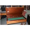 Image 2 : Antique Wm. P. Hastings, Portland Maine melodeon piano converted to small fitted writing desk with f