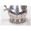 Image 9 : Antique George II repousse sterling silver 12" teapot with London hallmarks circa 1759 (1008 g) and 