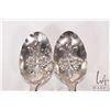 Image 2 : Pair of antique sterling silver spoons with Edinburgh 1783 hallmarks ( 51 g)