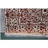 Image 2 : Premium Collection Sizan carpet, poly cotton blend, brand new with cream background and copper cente