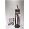 Image 1 : Painted Santos cage doll 31 1/2" in height and a hardcover book "The Divine Home- Living with Spirtu