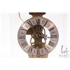 Image 2 : Antique skeleton clock with glass dome and key, working at time of cataloguing. NOTE: This Lot Is No