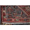 Image 2 : 100% hand made Iranian wool carpet "Zanjan" with center medallion, soft red background, highlights o