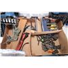 Image 2 : Selection of clamping tools including a No. 57 Record wood vise, assorted 90 degree clamping corners