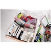 Image 2 : Large selection of household electrical supplies including plug ins, switches, switch covers, connec