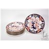 Image 1 : Eight 9" Royal Crown Derby Kings pattern 563 plates, all dated 1904. NOTE: This Lot Is Not Available