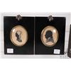 Image 2 : Pair of Georgiam silhouettes purportedy the Duke and Duchess of Gordon, circa 1820, each overall dim