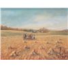 Image 2 : Framed oil on canvas painting "Another Load" signed by artist Maxine Abraham, 11" X 14", includes or