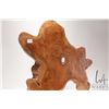 Image 2 : Large burl wood sculpture, 33" in height . NOTE: This Lot Is Not Available For Shipping. Local picku