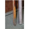 Image 2 : Antique three piece split cane fly rod with aluminum tube