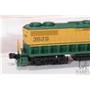 Image 2 : Boxed William Reading Lines O scale diesel locomotive no. GP38-103 power unit no. 3629, in gently us