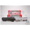 Image 1 : Two boxed Williams O scale trains including Sante Fe F7-120B dummy no. 19 and no. 1203 dummy no. 528